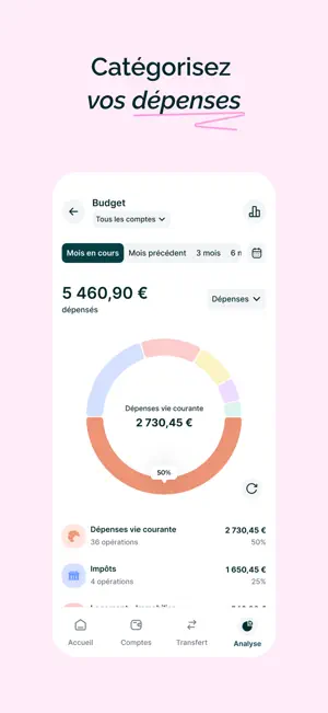 Linxo Lab - Budget & Finances screenshot 3