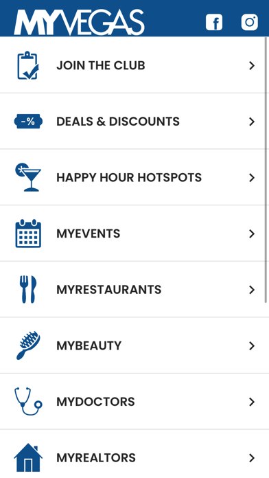 MyVegas iPhone screenshot 2 - Lifestyle app