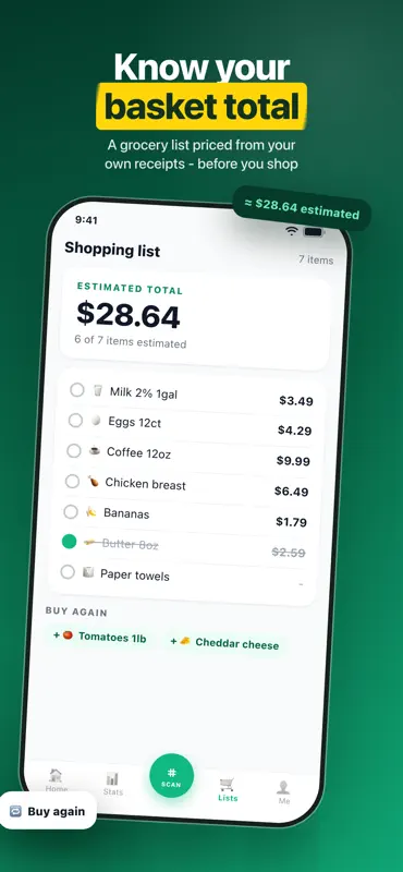 Grocery Tracker: Receipt Scan screenshot 5 of 8