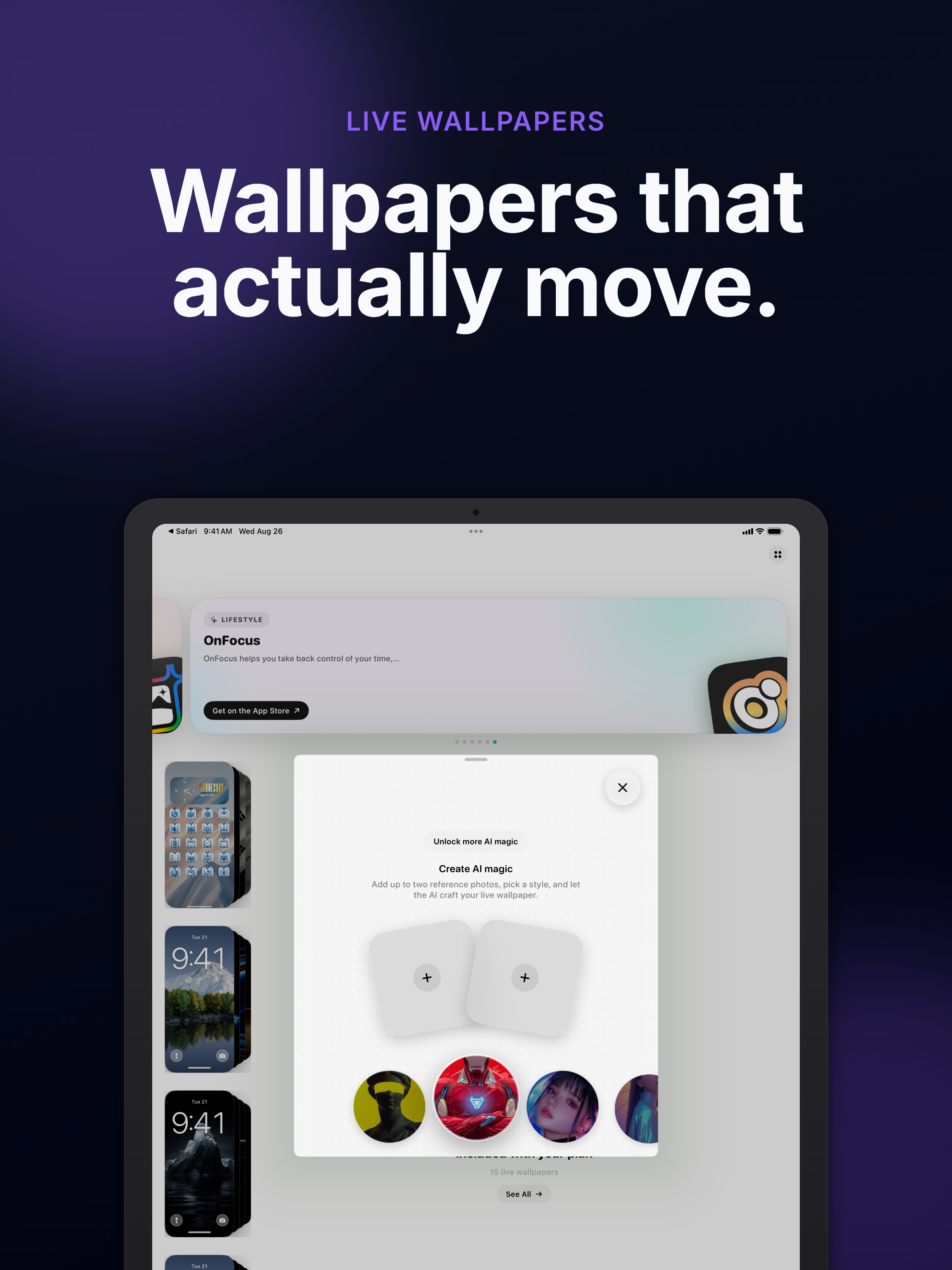 Loopy AI: Live Wallpapers 4K screenshot 13