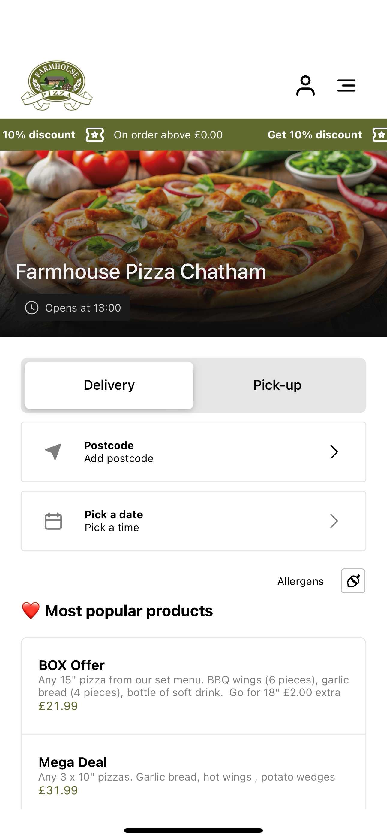 Farmhouse Pizza Chatham screenshot 3