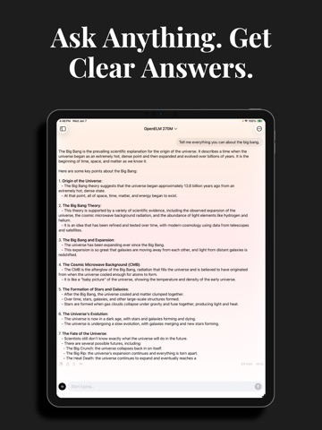 Lekh AI - Local AI Studio iPad screenshot