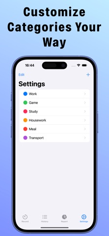 TimeLog - Track your time Screenshot 5 of 5