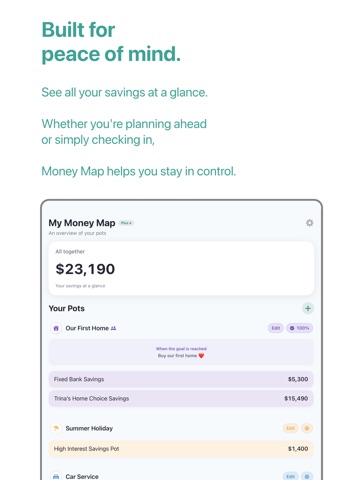 Money Map Plus iPad screenshot