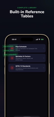 SprinkCalc Pro: Fire Sprinkler Screenshot 6 of 7