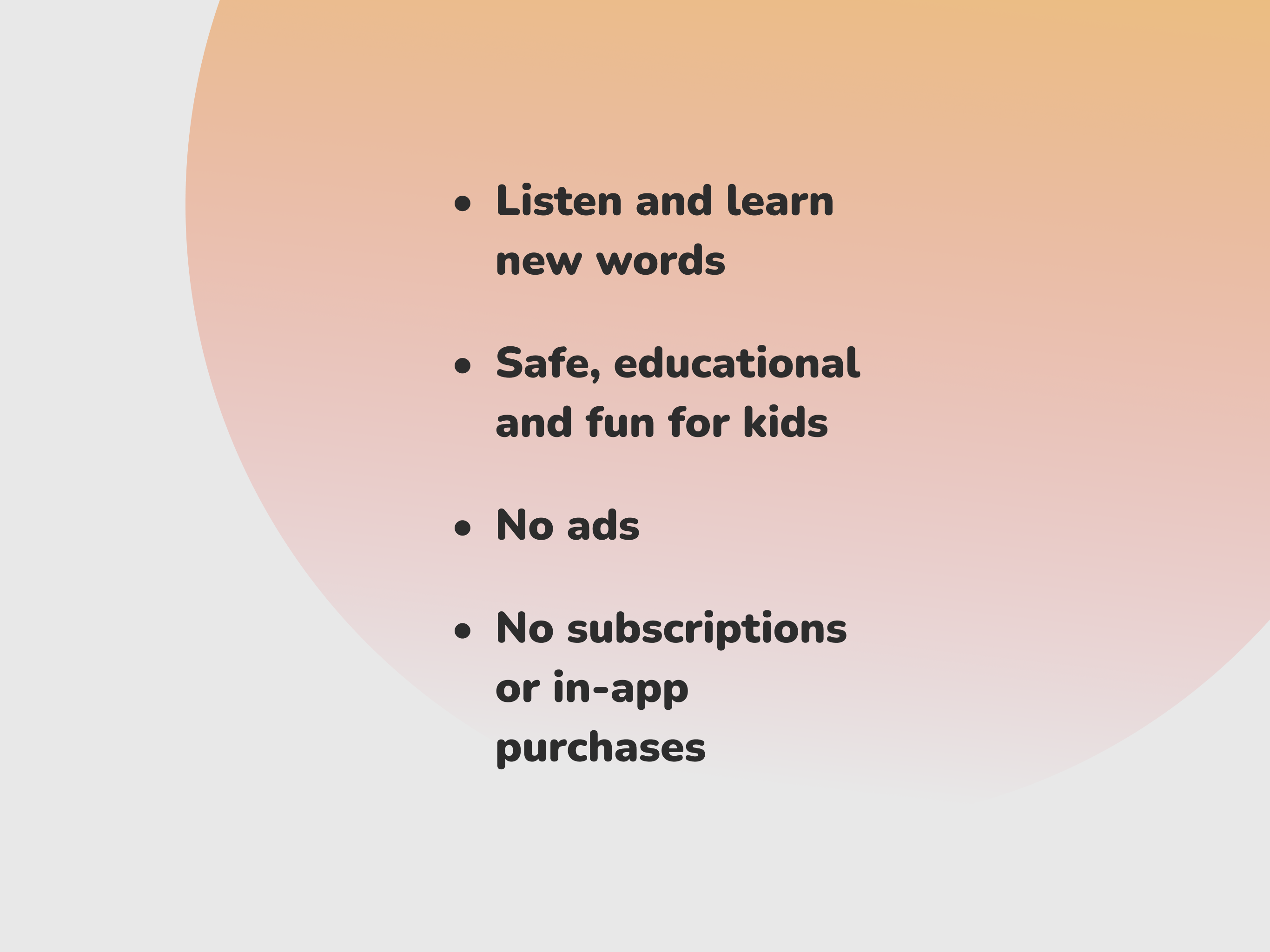 Big Emoji: Fun Learning Games
