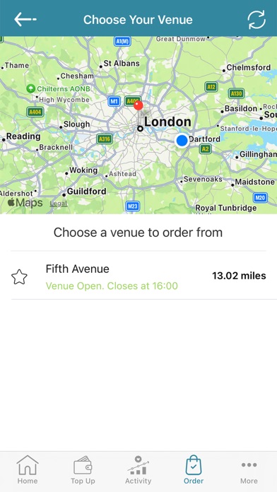 Fifth Avenue Café Screenshot