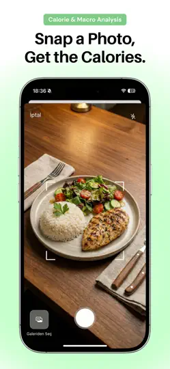 Kilo: AI Kalori Hesaplama iPhone Ekran Görüntüsü 2