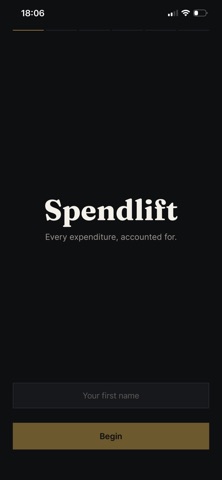 Spendlift screenshot
