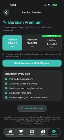 Barakah: Baby & Child Tracker screenshot 2