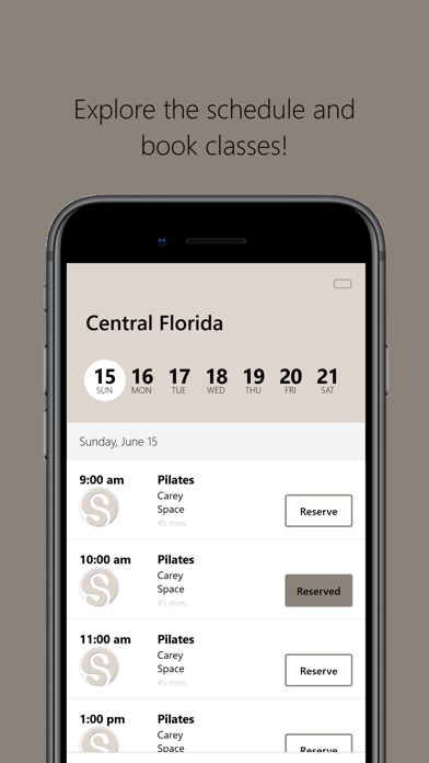 Space Pilates + Wellness Screenshot 3 of 4