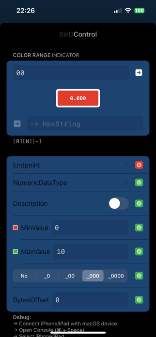 BleD Config Screenshot 8 of 9