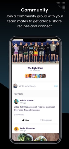 The Combat Hub iPhone screenshot