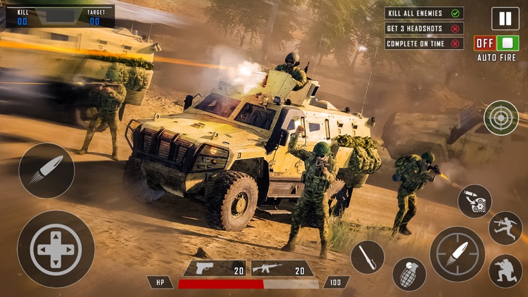 FPS Fire Battle Shooting Games screenshot-3