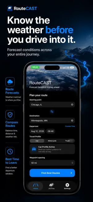RouteCAST Weather Report screenshot 2