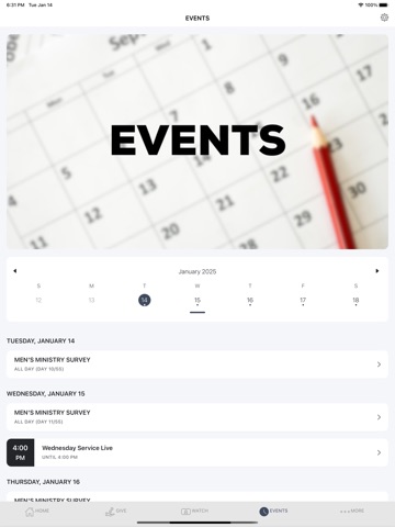 Braeswood Church app screenshot 3
