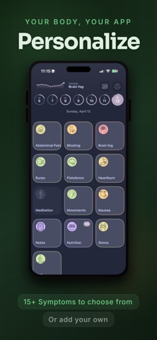 On: IBS & SIBO Symptom Tracker screenshot