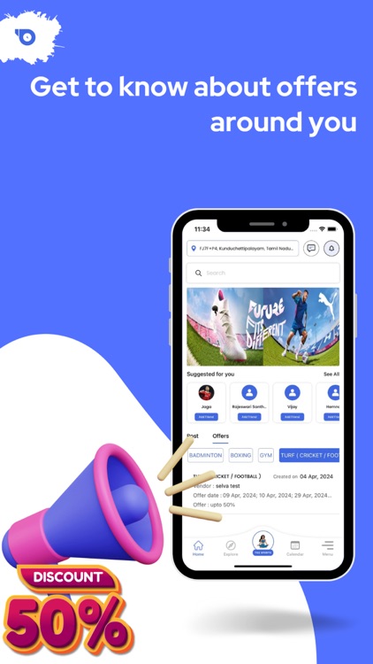 Toz Sports:Book,Play|Get fit