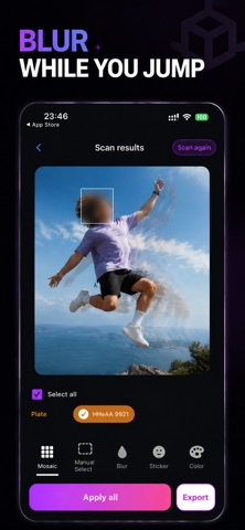 Mosaic: Auto Video Blur 스크린샷 3