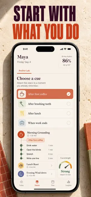 Habit Stacking: Micro Habits screenshot 2