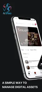 ActPass: Seraph Wallet screenshot #1 for iPhone