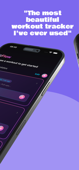 FitFlow: Workout Tracker Screenshot 2 of 5
