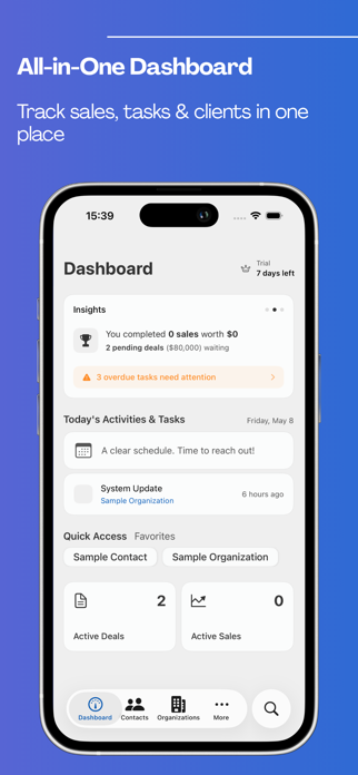 (Simple)CRM - Client Tracker Screenshot 2 of 6