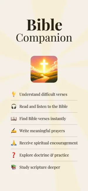 Bible Companion: Chat Study screenshot 1