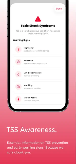 Tampon Timer - Period Tracker screenshot 4