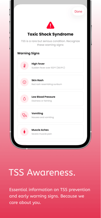 Tampon Timer - Period Tracker Screenshot 4 of 4