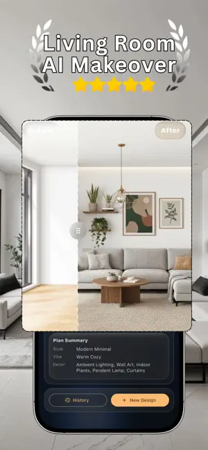 AI Livingroom Makeover Planer screenshot 1