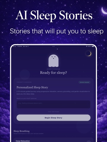 zzz ai iPad screenshot