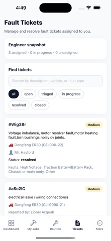 EVCare Pro screenshot