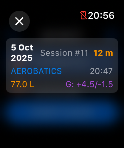 Aerobatic Flight Logger screenshot 8