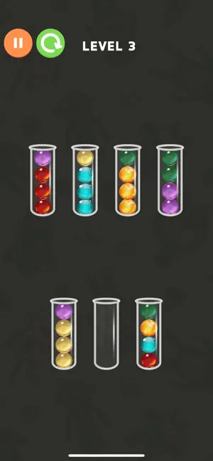 Stress Ball Sort Em All Puzzle screenshot 1
