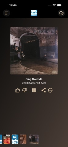 TouchFM Radio app screenshot