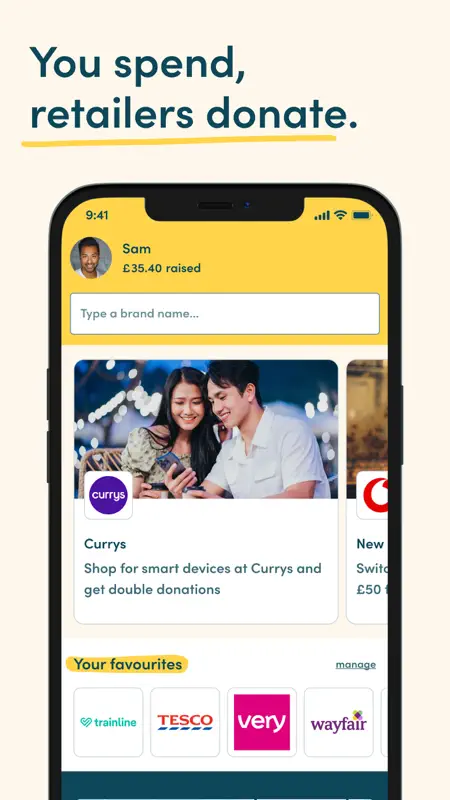 Easyfundraising screenshot 1 of 9