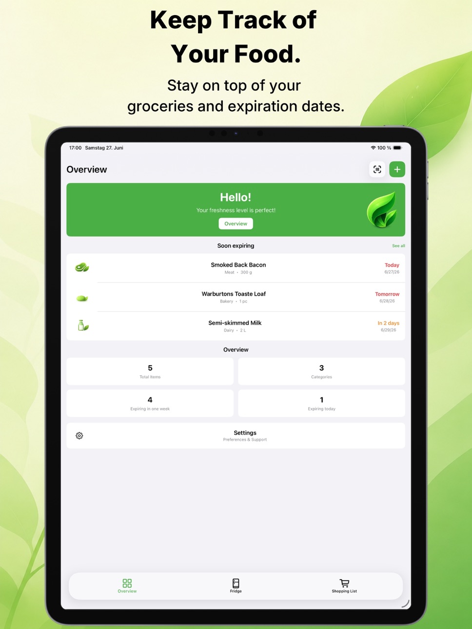 iPad screenshot