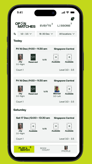 Prime Padel Screenshot