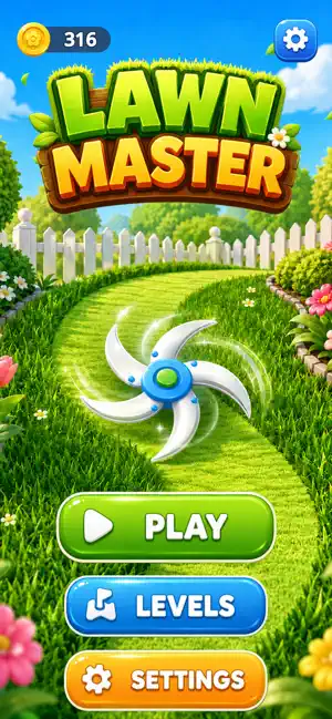 Lawn Master - Grass Blast screenshot 1
