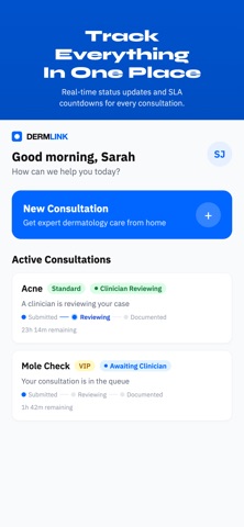 Dermlink screenshot