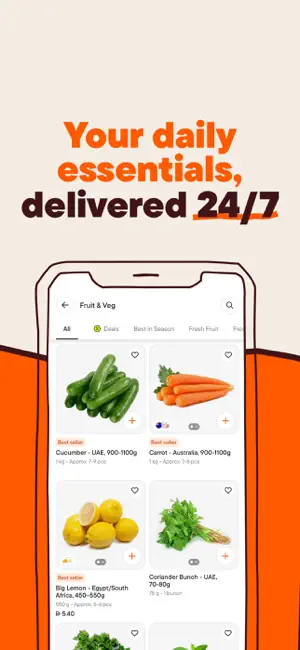 talabat: Food, grocery & more screenshot 4