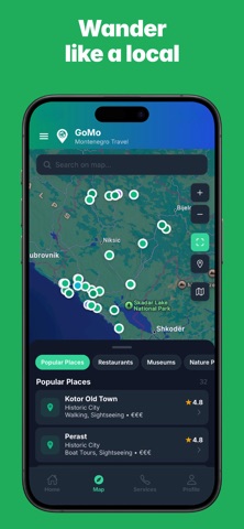 Gomo App - Travel Montenegro screenshot