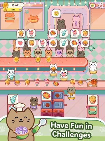 Kitty Kitchen! iPad screenshot