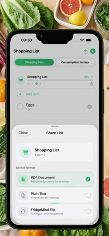Fridge Mind - AI Recipes screenshot