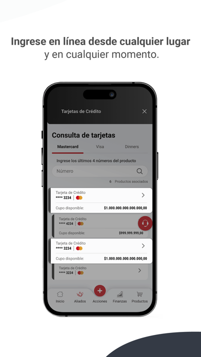 Davivienda Movil Empresas Screenshot