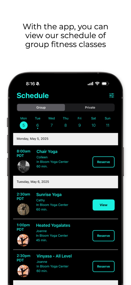In Bloom Yoga Center screenshot 4