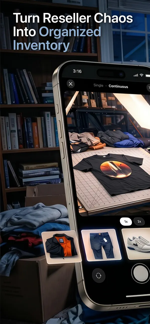 #1. CaptureMyItems (iOS) Ved: Jason Acebron