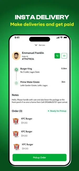 Insta-Delivery Driver screenshot 3