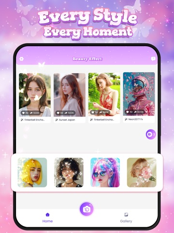 Video Effects: Beauty Filters iPad screenshot